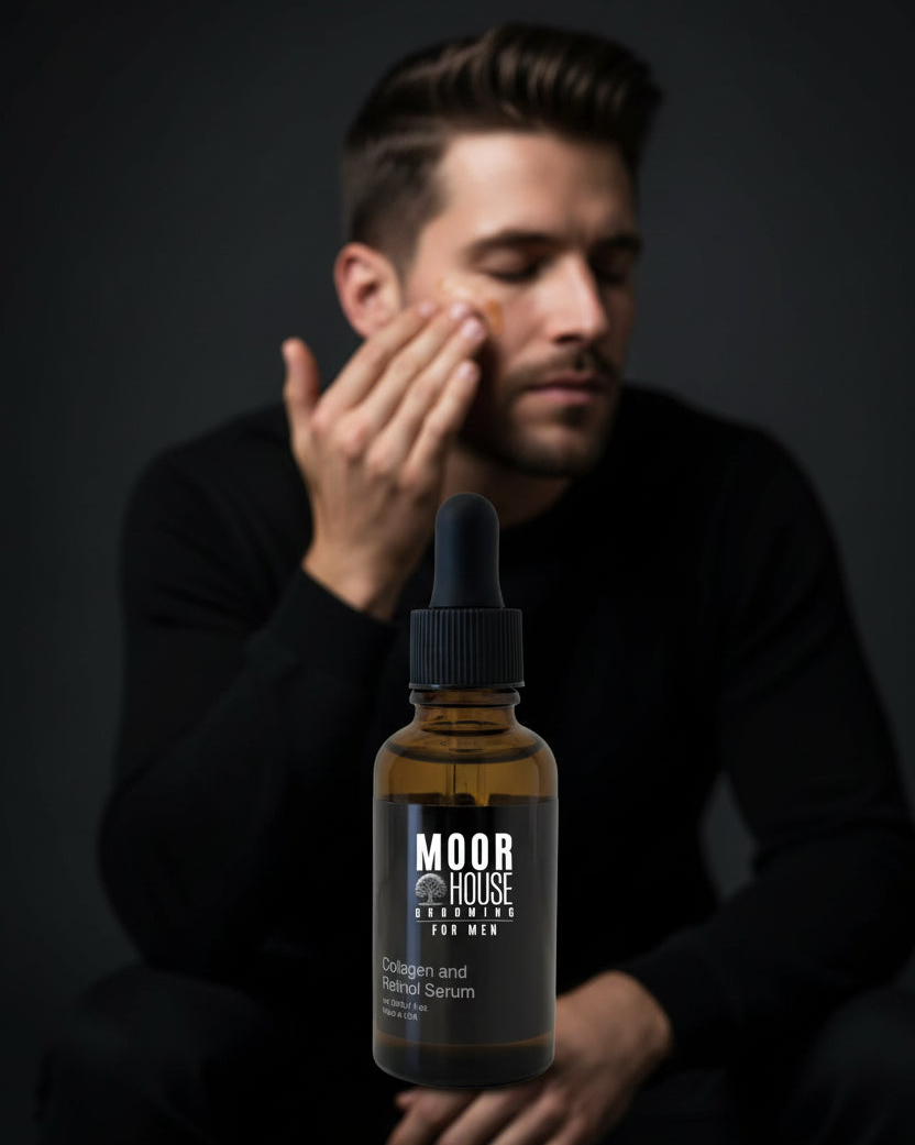 Moor House Grooming For Men Collagen and Retinol Serum