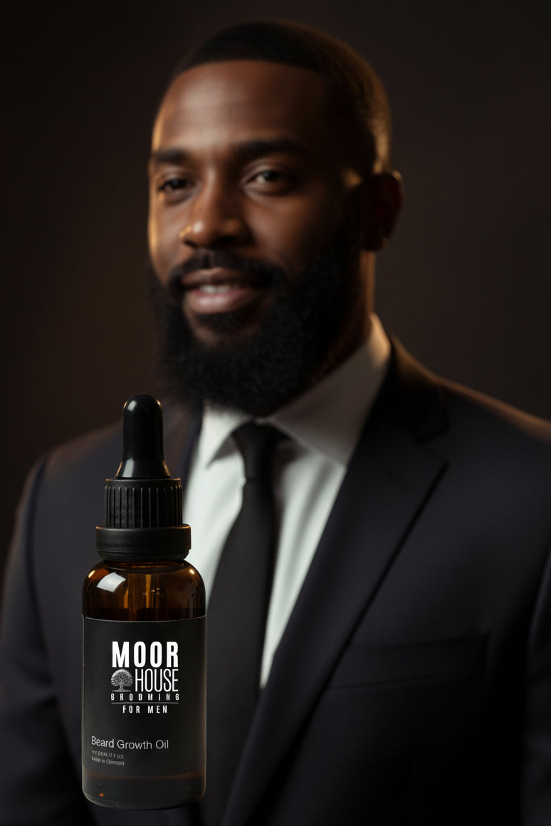 Moor House Grooming For Men Hemp Infused Beard Growth Oil