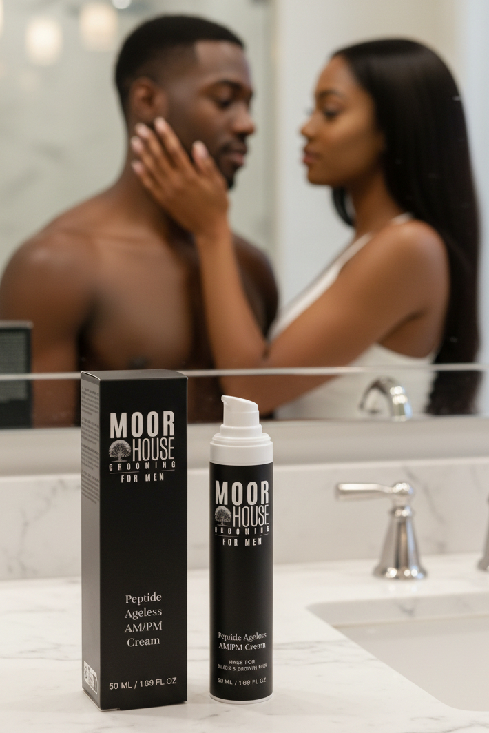 Moor House Grooming For Men Peptide Ageless AM/PM Cream